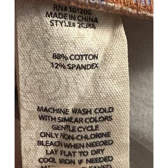 Soft Surroundings Colorful Cropped Leggings Size Small - Picture 3 of 3